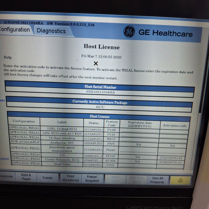 GE Healthcare GE Healthcare Carescape B450 Critical Care Patient Monitor Patient Monitors reLink Medical