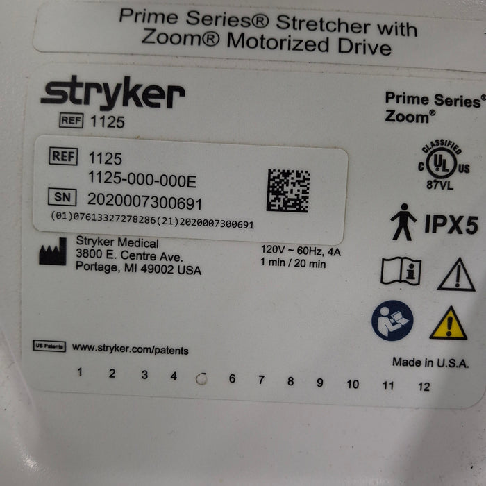 Stryker Stryker 1125 ZOOM Prime Series Stretcher Beds & Stretchers reLink Medical