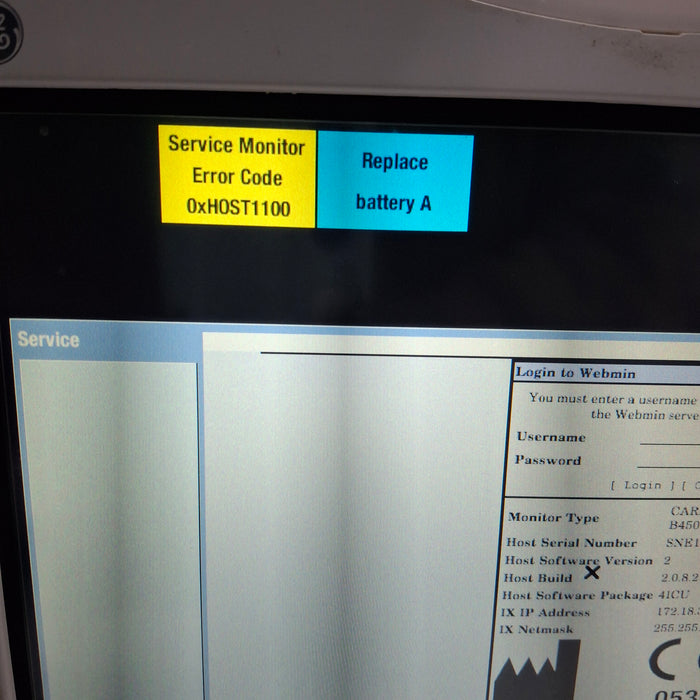 GE Healthcare GE Healthcare Carescape B450 Critical Care Patient Monitor Patient Monitors reLink Medical