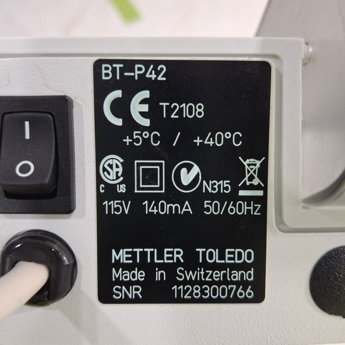 Mettler-Toledo, Inc. Mettler-Toledo, Inc. BT-P42 Dot Matrix Printer Test Equipment reLink Medical