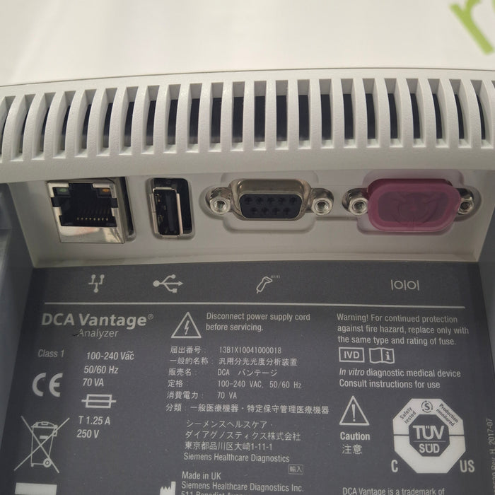 Siemens DCA Vantage Analyzer