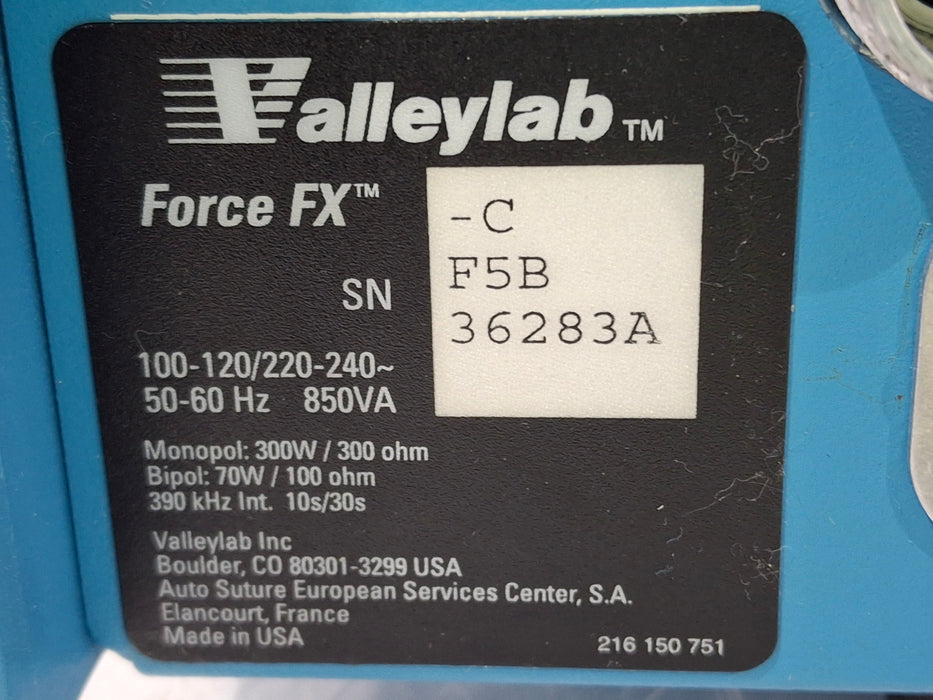 Covidien Covidien Valleylab Force FX-C Electrosurgical Generator Electrosurgical Units reLink Medical