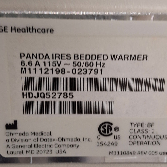 GE Healthcare GE Healthcare Panda IRES Infant Warmer Infant Warmers and Incubators reLink Medical