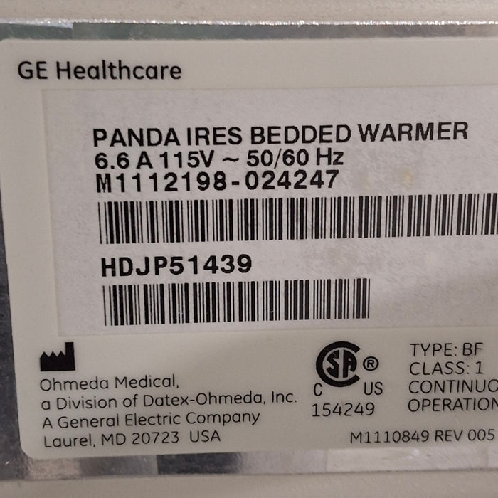 GE Healthcare GE Healthcare Panda IRES Infant Warmer Infant Warmers and Incubators reLink Medical