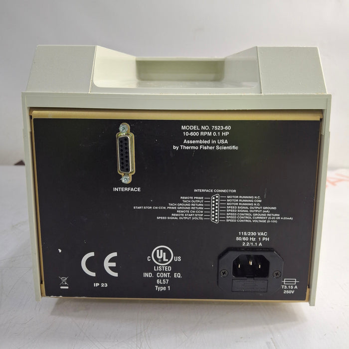 Cole Parmer Cole Parmer Masterflex L/S Peristaltic Pump Research Lab reLink Medical