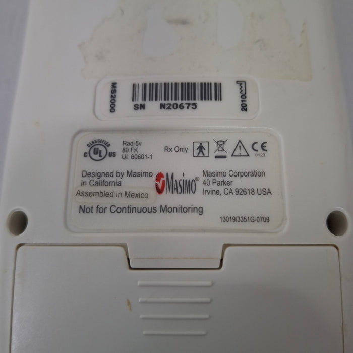 Masimo Masimo Rad-5v Handheld Pulse Oximeter Medical Patient Monitors reLink Medical