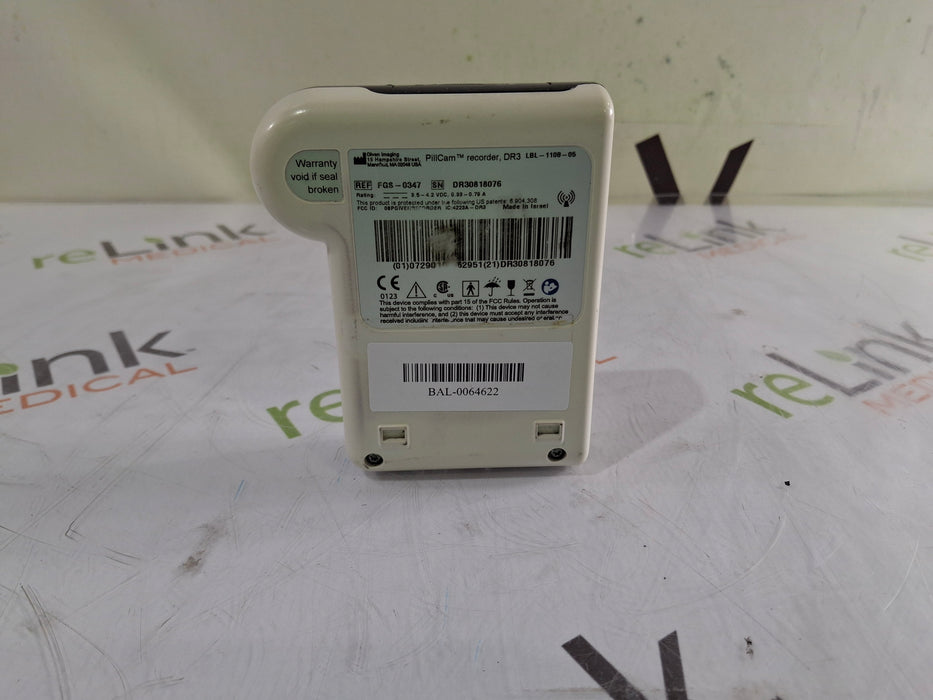 Glen Imaging RFB-0347 PillCam Recorder, DR3