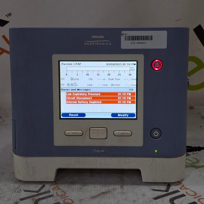 Respironics Respironics Trilogy 202 Ventilator Respiratory reLink Medical