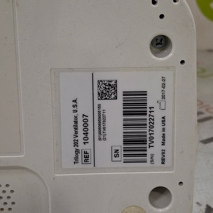 Respironics Respironics Trilogy 202 Ventilator Respiratory reLink Medical