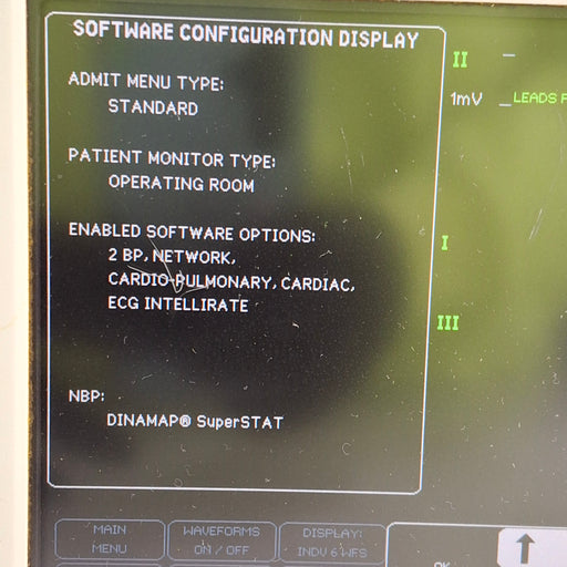 GE Healthcare GE Healthcare Dash 3000 - Masimo SpO2 Patient Monitor Patient Monitors reLink Medical