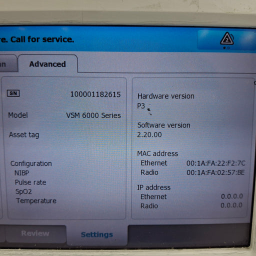 Welch Allyn Welch Allyn Connex 6800 - Masimo SpO2, SureTemp Vital Signs Monitor Patient Monitors reLink Medical