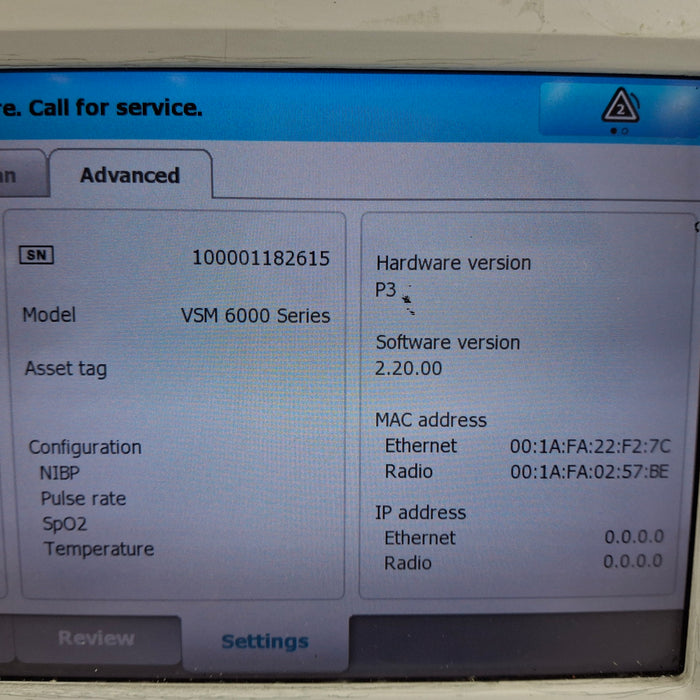 Welch Allyn Welch Allyn Connex 6800 - Masimo SpO2, SureTemp Vital Signs Monitor Patient Monitors reLink Medical