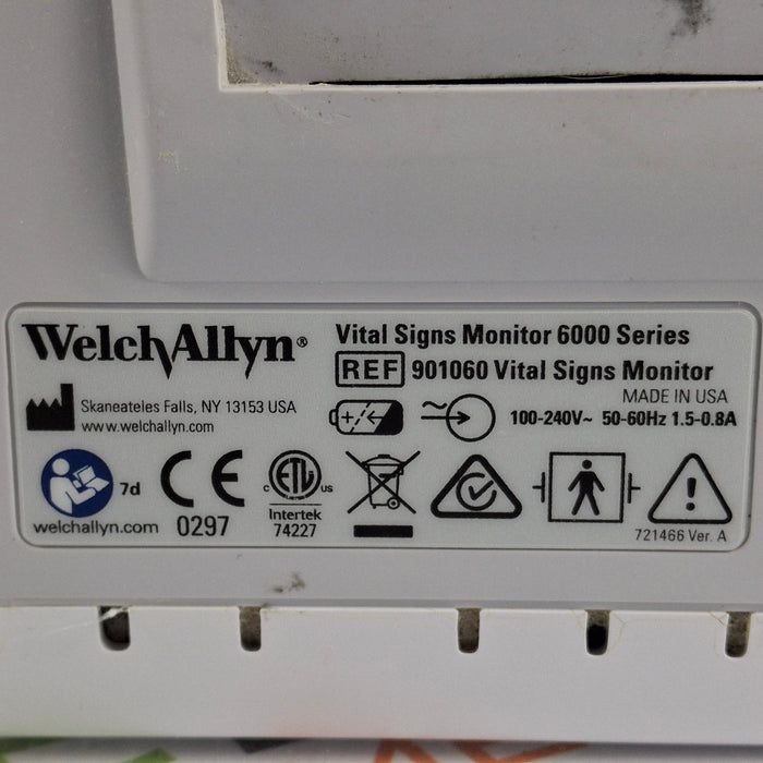 Welch Allyn Welch Allyn Connex 6800 - Masimo SpO2, SureTemp Vital Signs Monitor Patient Monitors reLink Medical