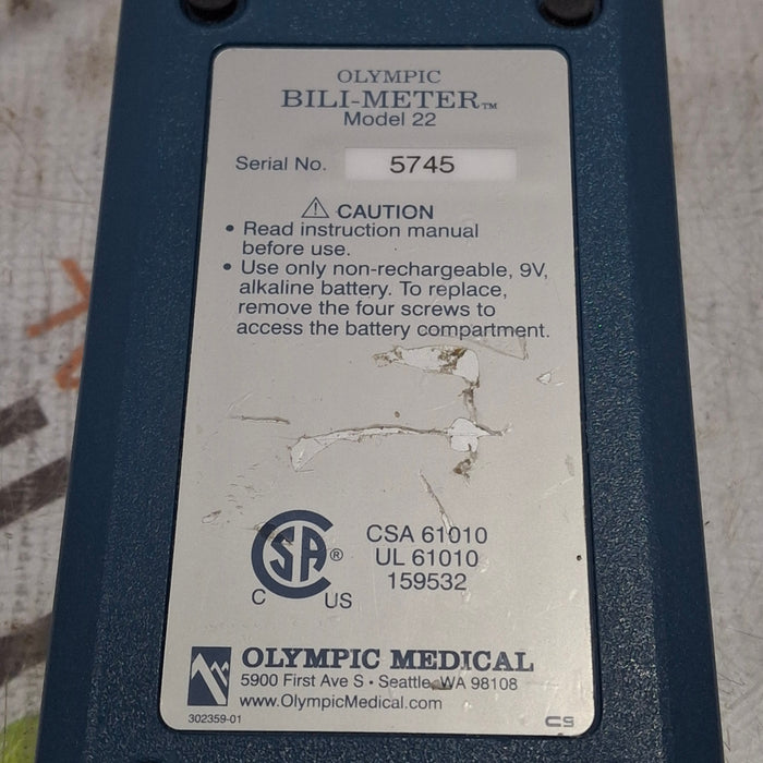 Olympic Model 22 Bili Meter