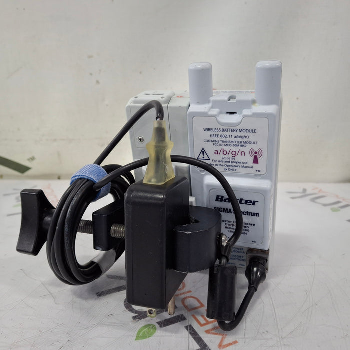 Baxter Baxter Sigma Spectrum 6.05.14 with A/B/G/N Battery Infusion Pump Infusion Pump reLink Medical