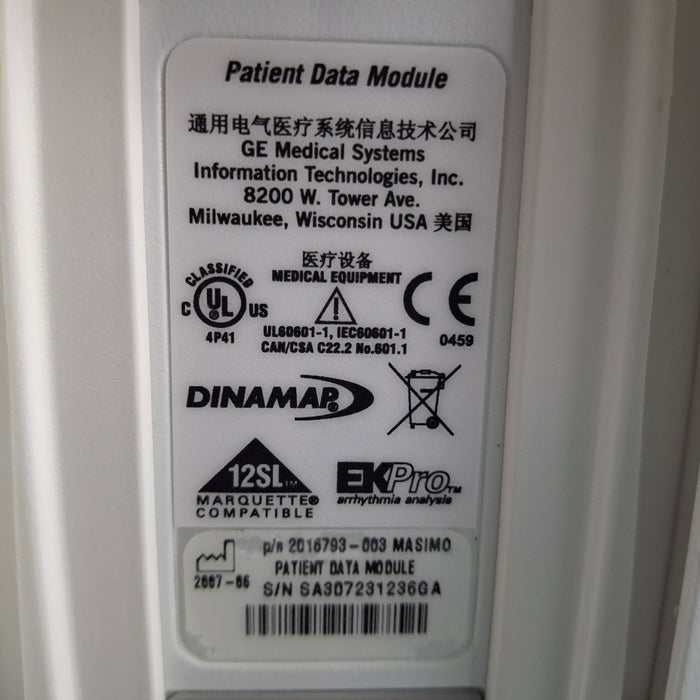 GE Healthcare GE Healthcare PDM Masimo Patient Data Module Patient Monitors reLink Medical