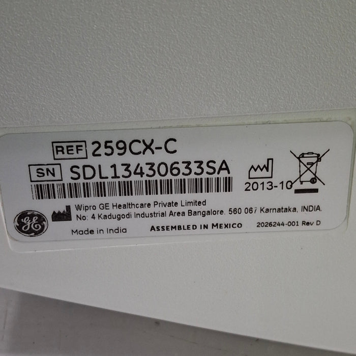 GE Healthcare GE Healthcare Corometrics 250cx Series Model 259cx-c Fetal Monitor Patient Monitors reLink Medical