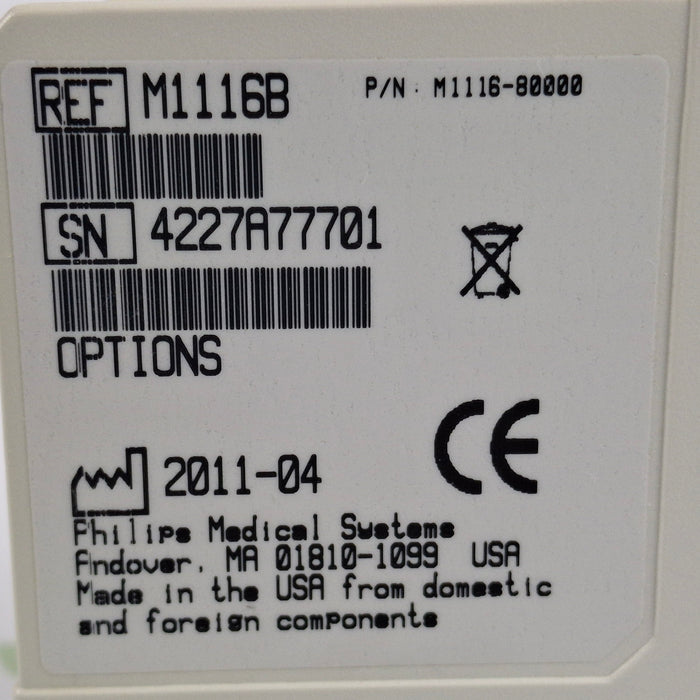 Philips Philips M1116B Recorder Module Patient Monitors reLink Medical