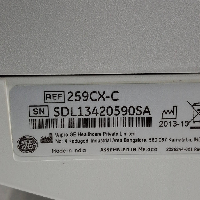 GE Healthcare GE Healthcare Corometrics 250cx Series Model 259cx-c Fetal Monitor Patient Monitors reLink Medical