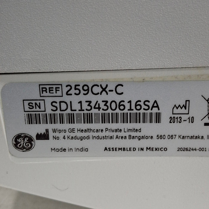 GE Healthcare GE Healthcare Corometrics 250cx Series Model 259cx-c Fetal Monitor Patient Monitors reLink Medical