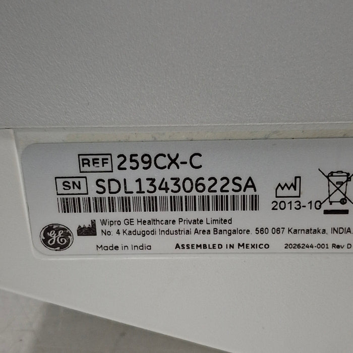 GE Healthcare GE Healthcare Corometrics 250cx Series Model 259cx-c Fetal Monitor Patient Monitors reLink Medical