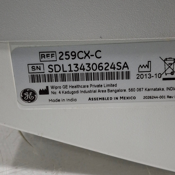 GE Healthcare GE Healthcare Corometrics 250cx Series Model 259cx-c Fetal Monitor Patient Monitors reLink Medical