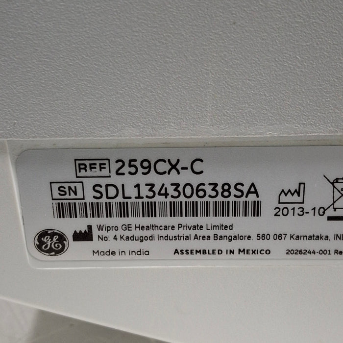 GE Healthcare GE Healthcare Corometrics 250cx Series Model 259cx-c Fetal Monitor Patient Monitors reLink Medical