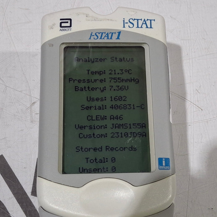 Abbott Abbott i-Stat 1 300G Wireless Blood Analyzer Clinical Lab reLink Medical