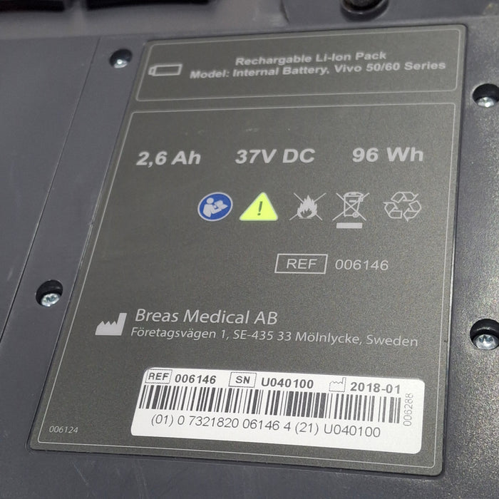 Breas Vivo 65 Ventilator