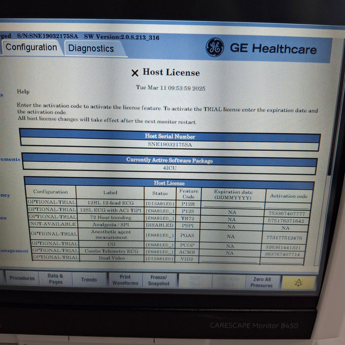 GE Healthcare GE Healthcare Carescape B450 Critical Care Patient Monitor Patient Monitors reLink Medical