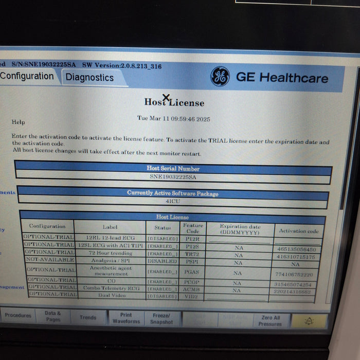 GE Healthcare GE Healthcare Carescape B450 Critical Care Patient Monitor Patient Monitors reLink Medical