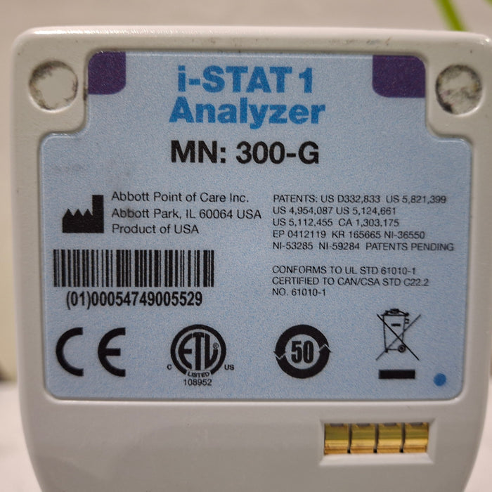 Abbott Abbott i-Stat 1 300G Wireless Blood Analyzer Clinical Lab reLink Medical