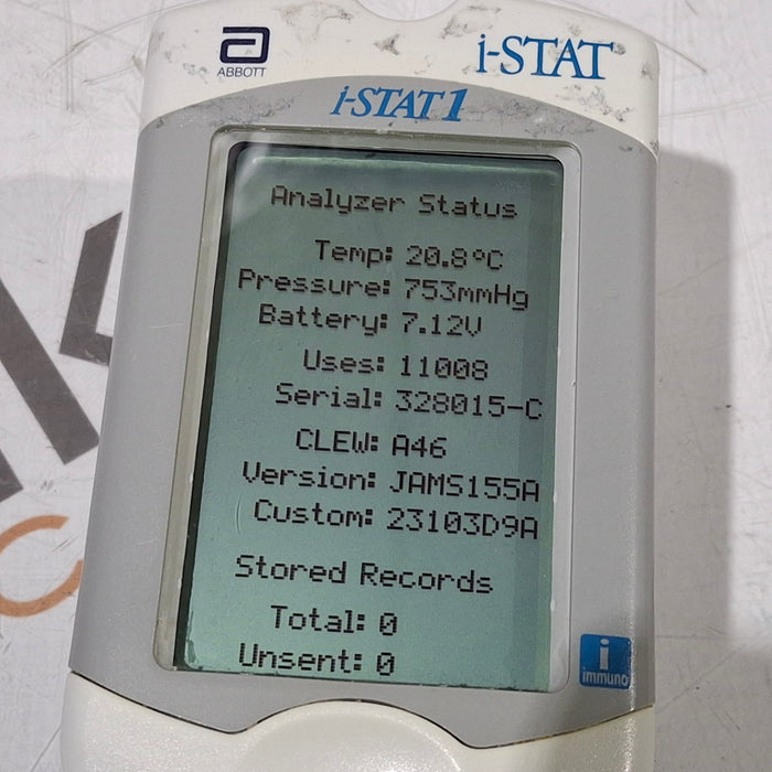 Abbott Abbott i-Stat 1 300G Wireless Blood Analyzer Clinical Lab reLink Medical