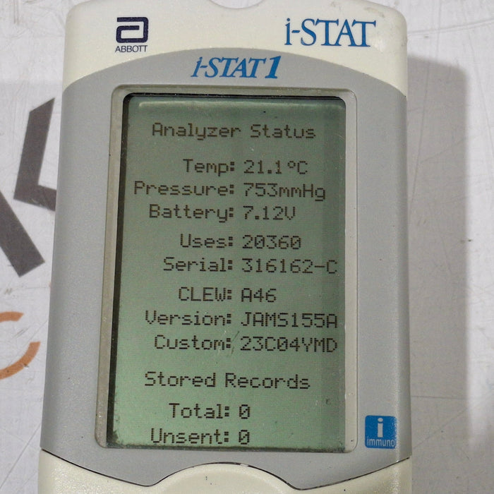 Abbott i-Stat 1 300G Wireless Blood Analyzer