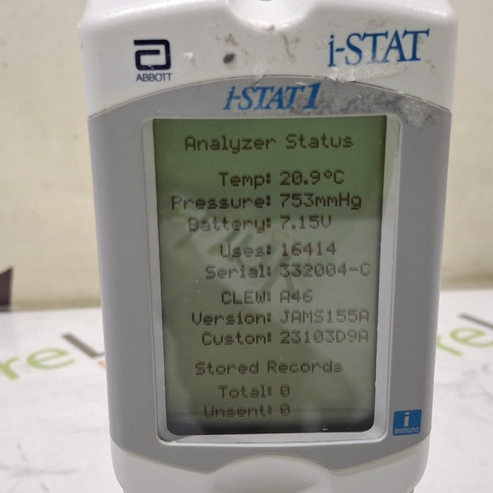 Abbott Abbott i-Stat 1 300G Wireless Blood Analyzer Clinical Lab reLink Medical