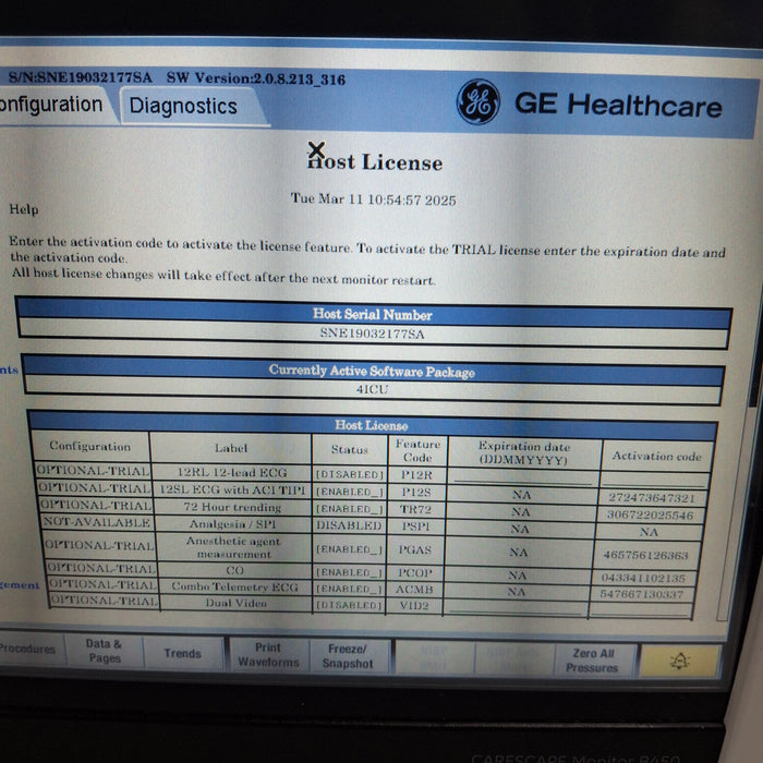 GE Healthcare GE Healthcare Carescape B450 Critical Care Patient Monitor Patient Monitors reLink Medical