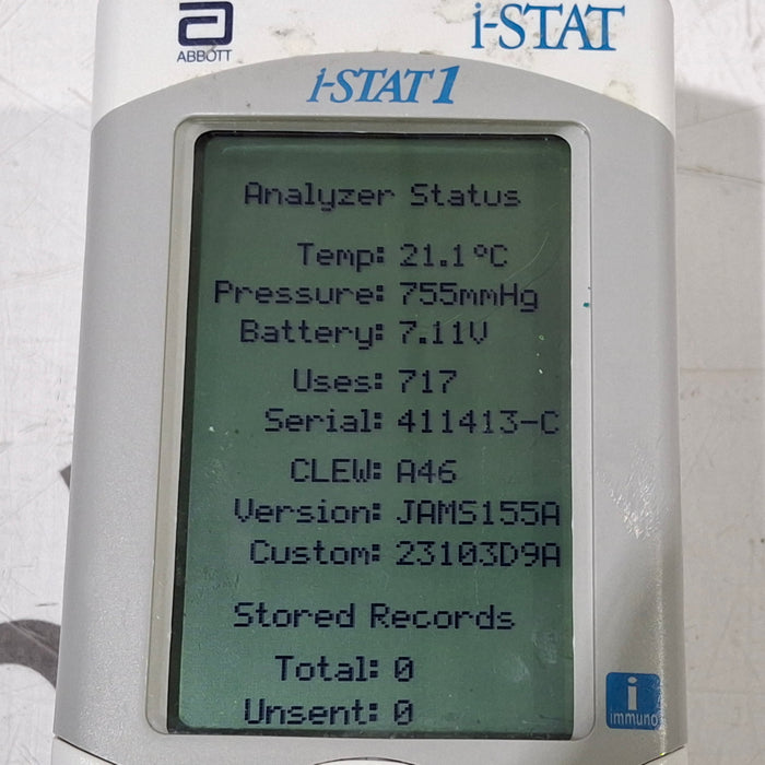 Abbott Abbott i-Stat 1 300G Wireless Blood Analyzer Clinical Lab reLink Medical