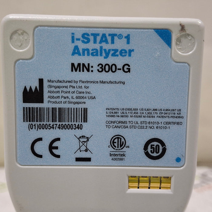 Abbott Abbott i-Stat 1 300G Wireless Blood Analyzer Clinical Lab reLink Medical
