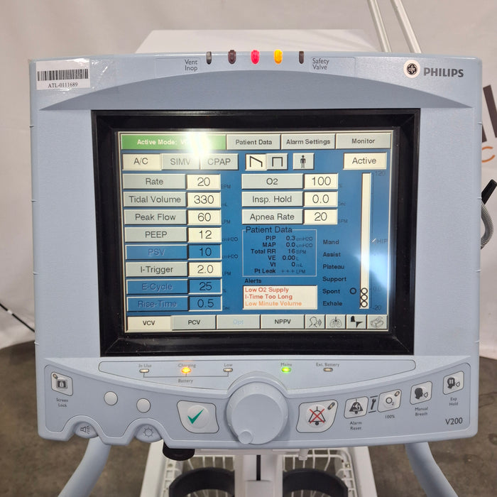 Philips Philips V200 Ventilator Respiratory reLink Medical
