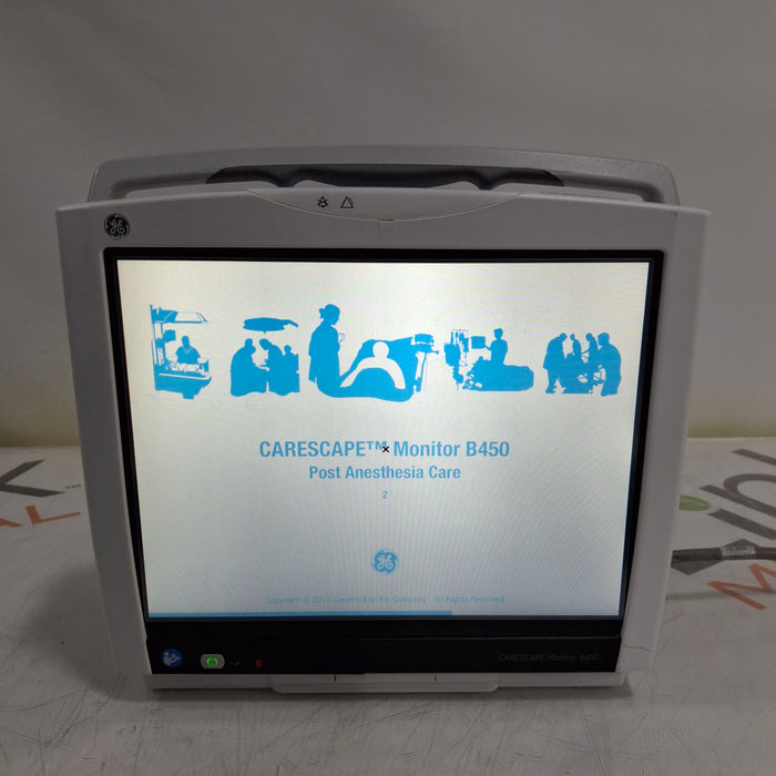 GE Healthcare GE Healthcare Carescape B450 Post Anesthesia Care Patient Monitor Patient Monitors reLink Medical