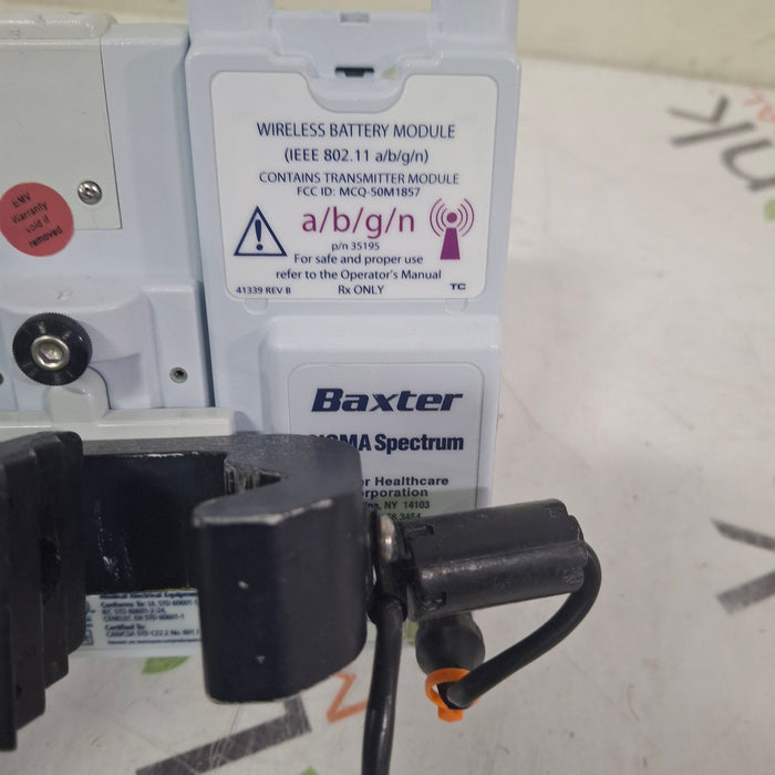 Baxter Baxter Sigma Spectrum 6.05.14 with A/B/G/N Battery Infusion Pump Infusion Pump reLink Medical