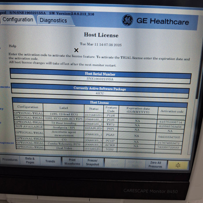 GE Healthcare GE Healthcare Carescape B450 Critical Care Patient Monitor Patient Monitors reLink Medical