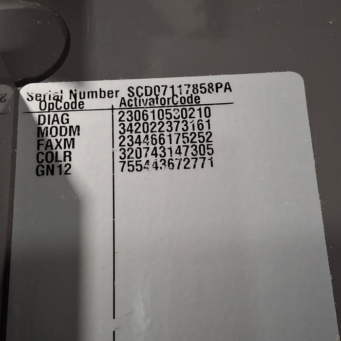 GE Healthcare GE Healthcare MAC 5500 HD ECG without CAM Module Cardiology reLink Medical