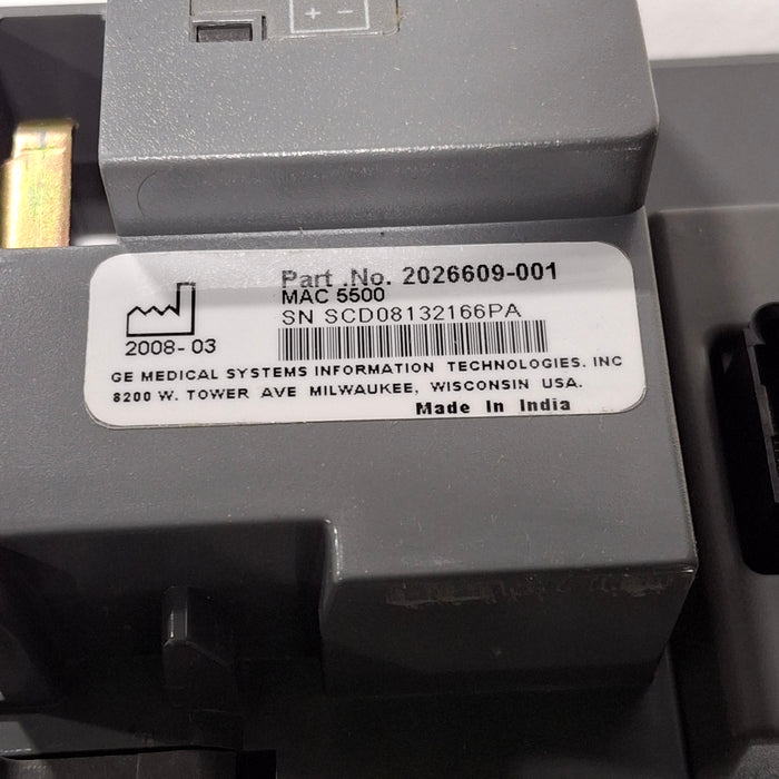 GE Healthcare GE Healthcare MAC 5500 HD ECG without CAM Module Cardiology reLink Medical