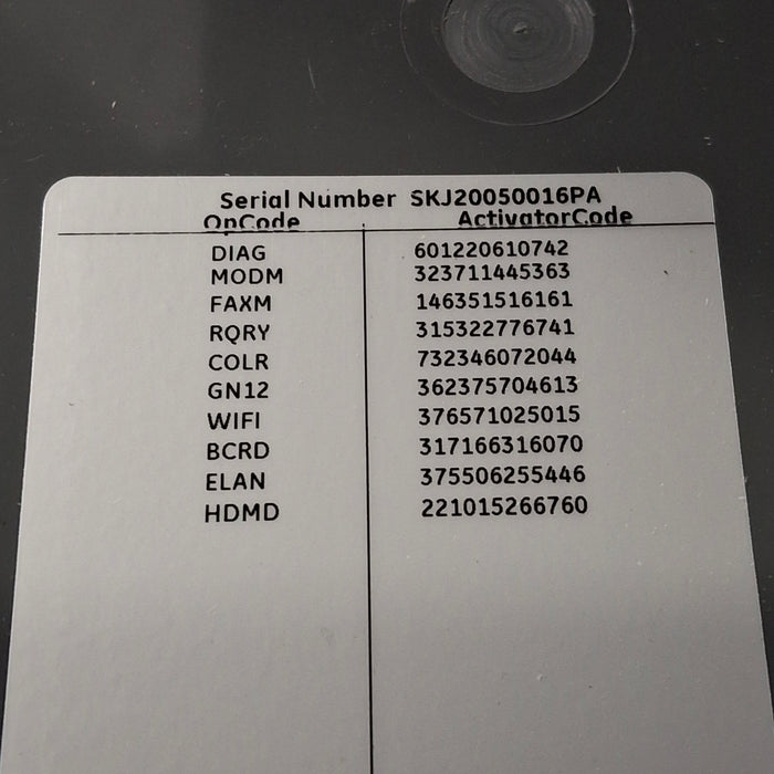 GE Healthcare GE Healthcare MAC 5500 HD ECG without CAM Module Cardiology reLink Medical