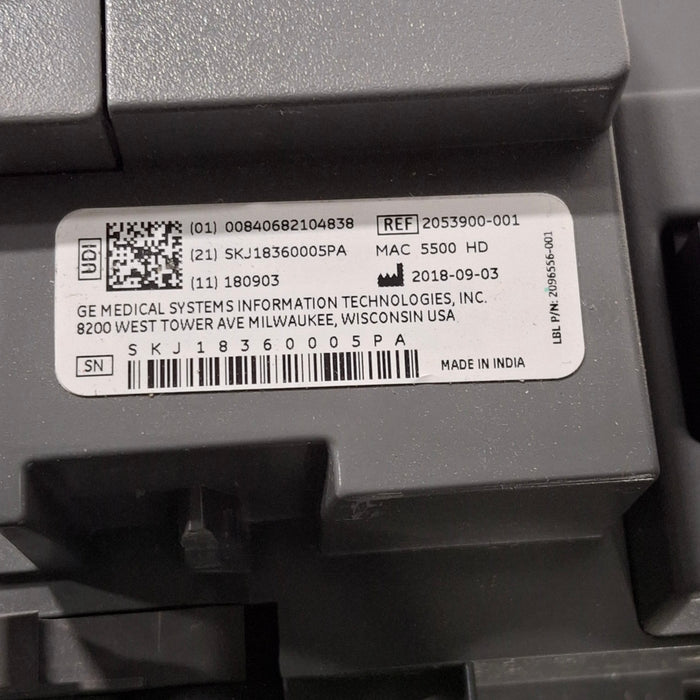 GE Healthcare GE Healthcare MAC 5500 HD ECG without CAM Module Cardiology reLink Medical