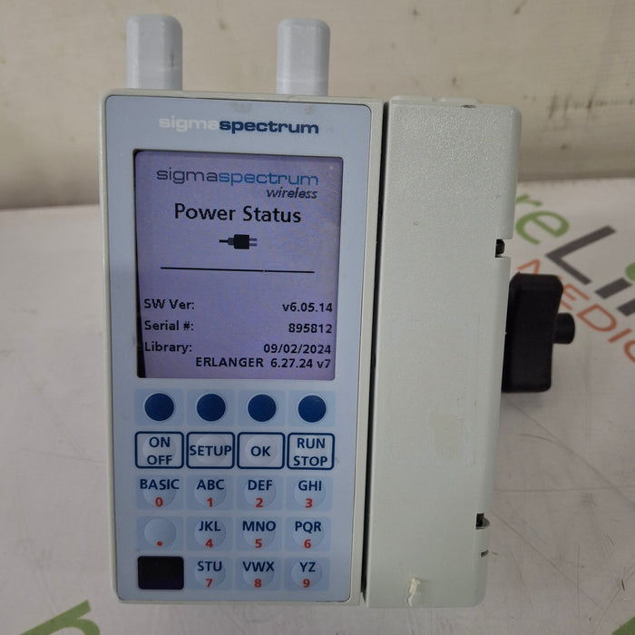 Baxter Baxter Sigma Spectrum 6.05.14 with A/B/G/N Battery Infusion Pump Infusion Pump reLink Medical
