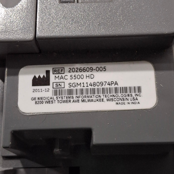 GE Healthcare GE Healthcare MAC 5500 HD ECG without CAM Module Cardiology reLink Medical