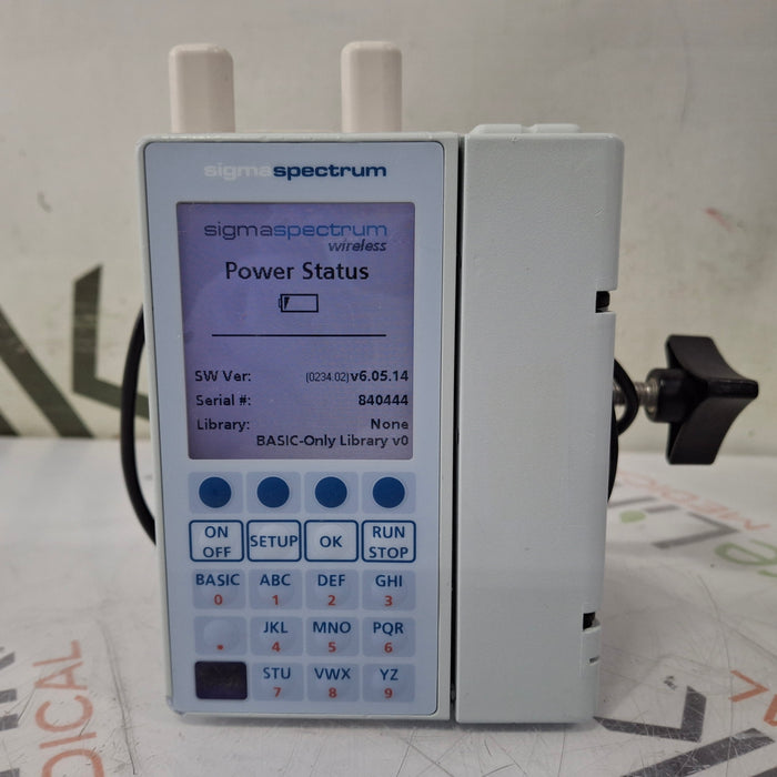Baxter Baxter Sigma Spectrum 6.05.14 with A/B/G/N Battery Infusion Pump Infusion Pump reLink Medical