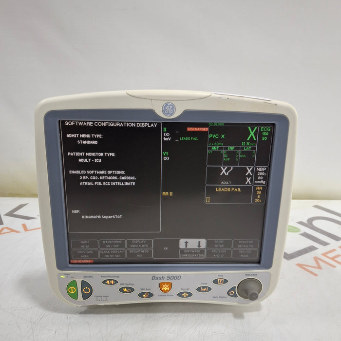 GE Healthcare GE Healthcare Dash 5000 - Masimo SpO2 Patient Monitor Patient Monitors reLink Medical